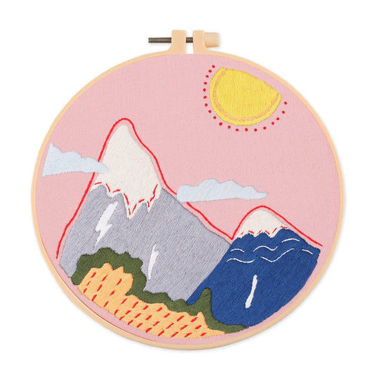 Warm Sunrise Embroidery Designs #4