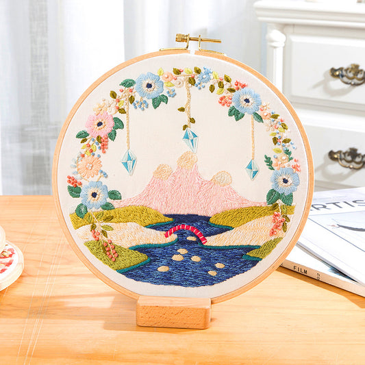 Su Embroidery - Lakes and Mountains (Design Only)