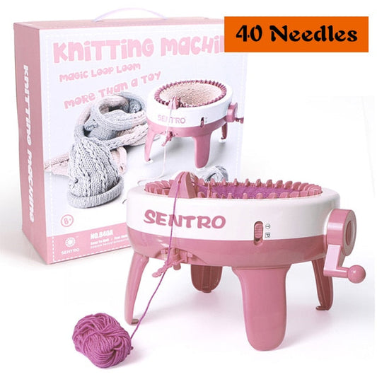 DIY Wool Knitting Machines- 40 Needles
