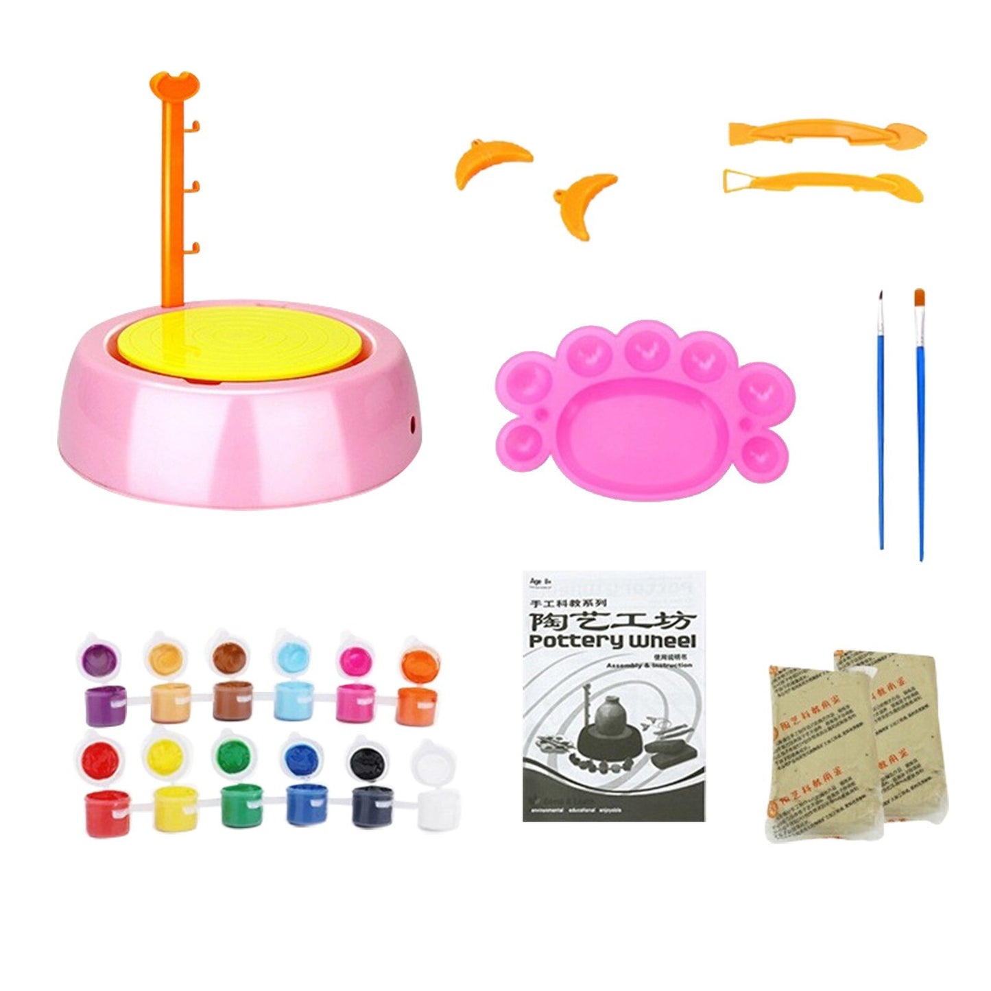 DIY Toy Pottery Electronic Machine