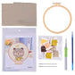 Baby Bear - Cute Animals Punch Needle Kit #9 (with HOOP)