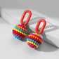 Bohemia Balls Earrings Sets: Geometric