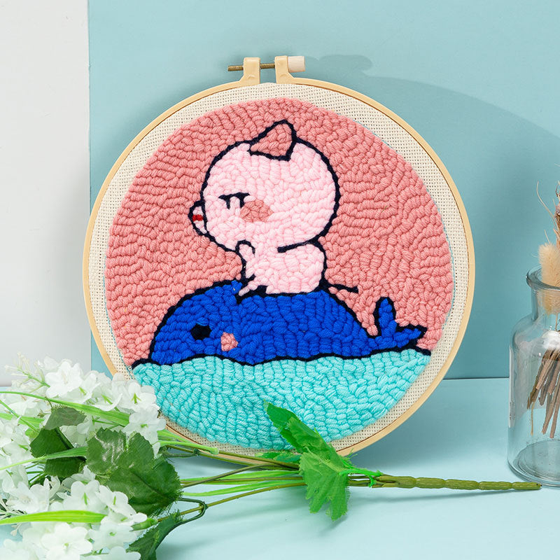 Art + Leisure Animal Poke Embroidery