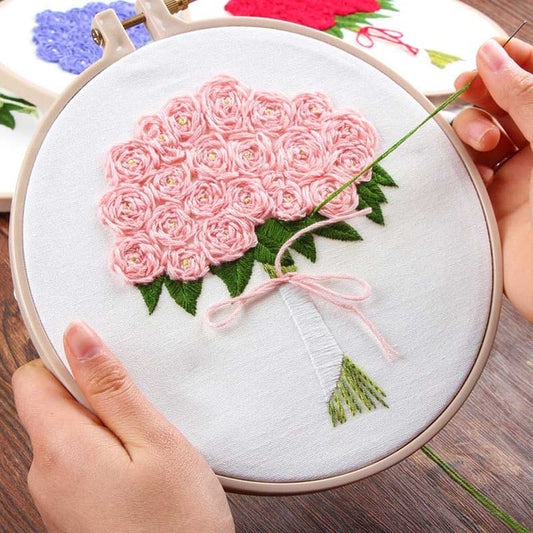 Embroidery Kit - Flower #3