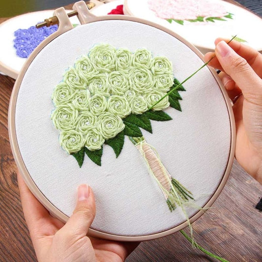 Embroidery Kit - Flower #5