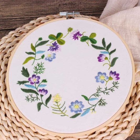 Embroidery Kit - Flower #7