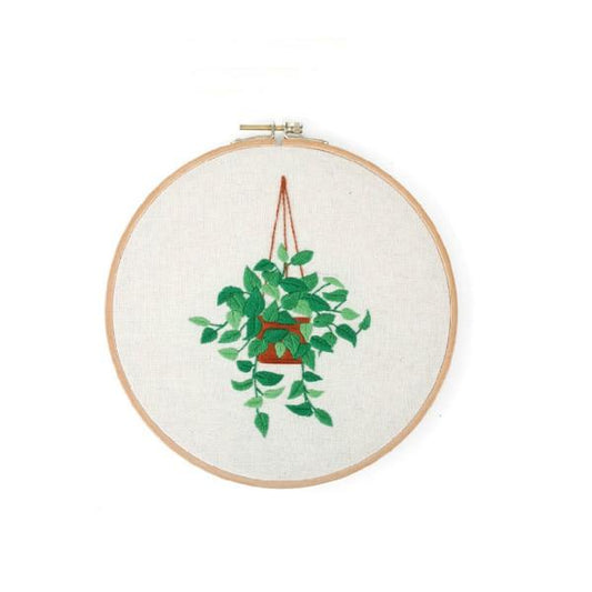 Embroidery Kit - Plant Design #5